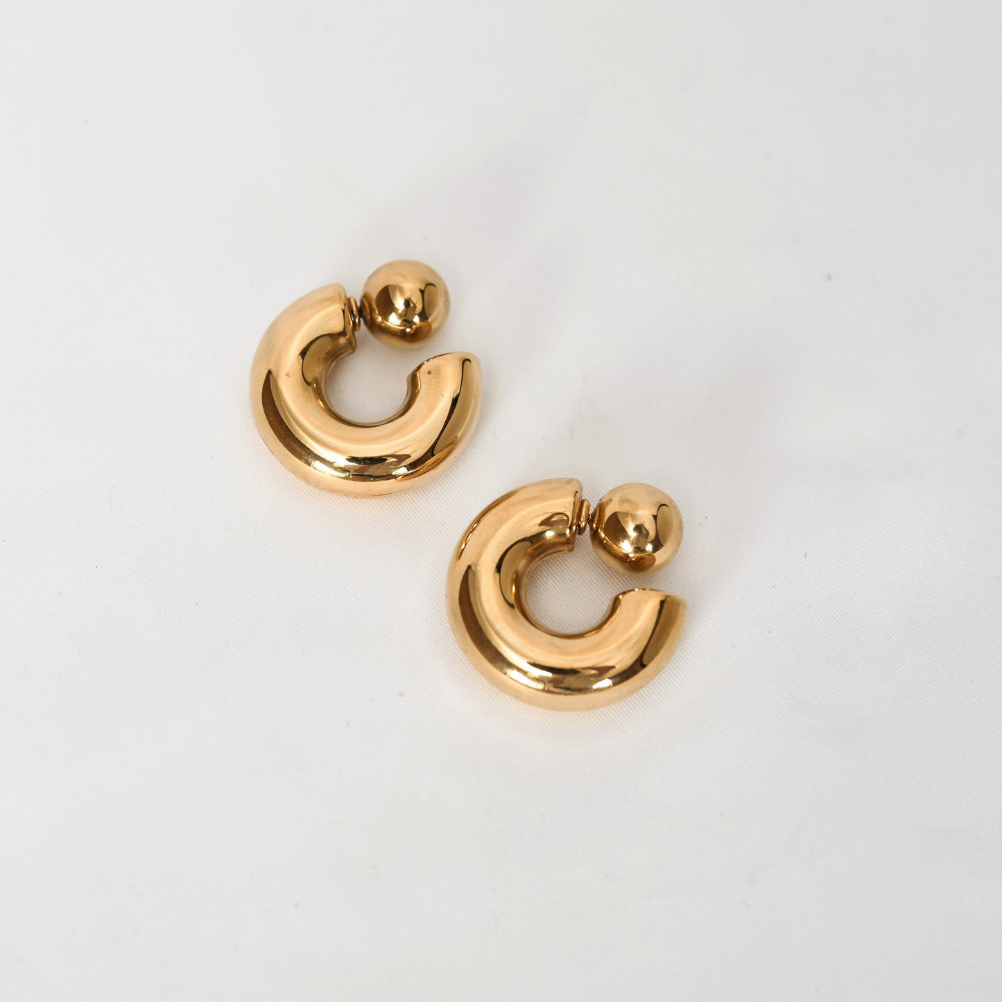 Super Chunk Hoop Gold